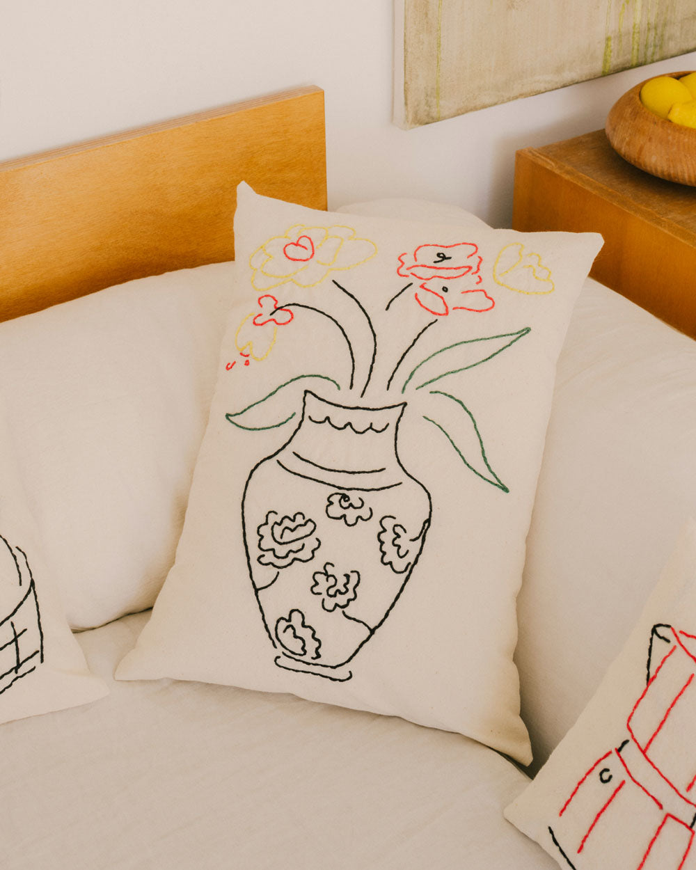 Bouquet Coloré Cushion