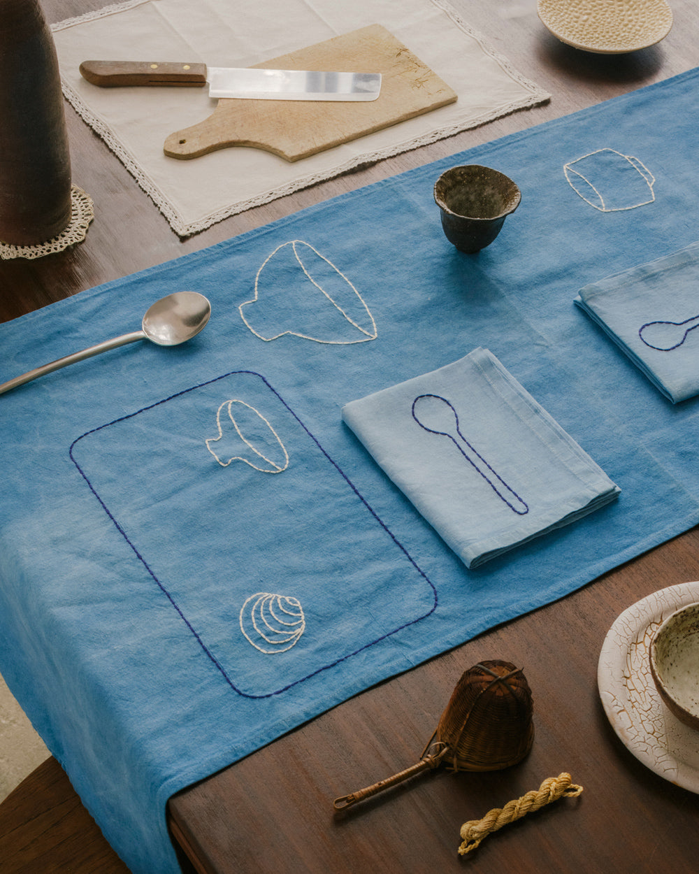 Set de Table Duo Indigo