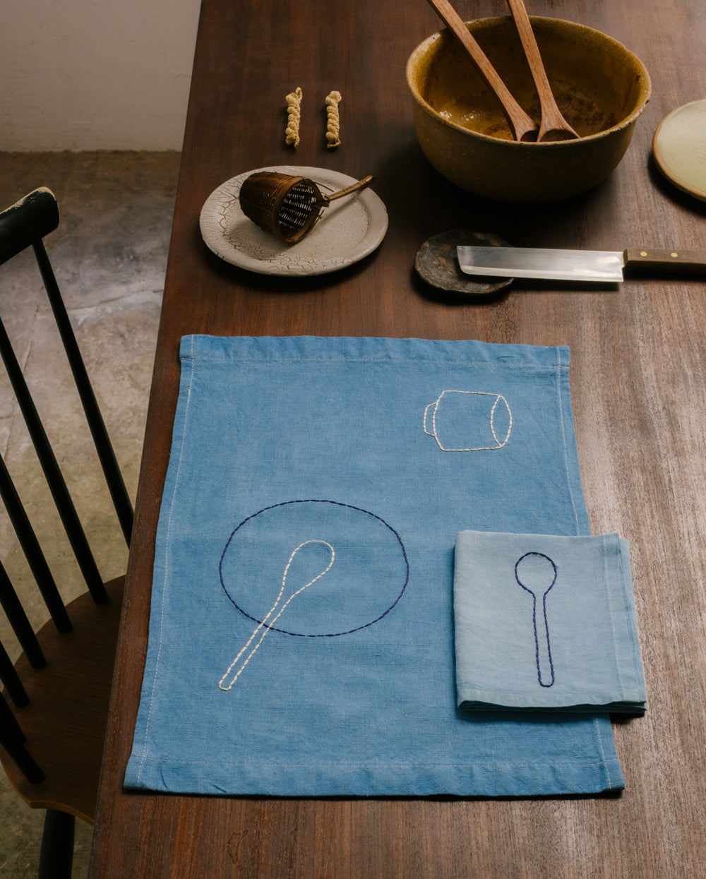 Set de Table Solo Indigo