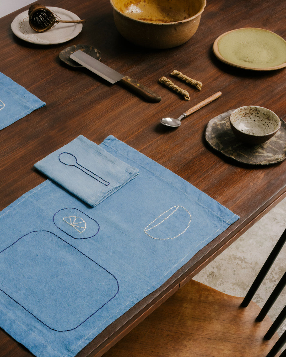 Set de Table Solo Indigo