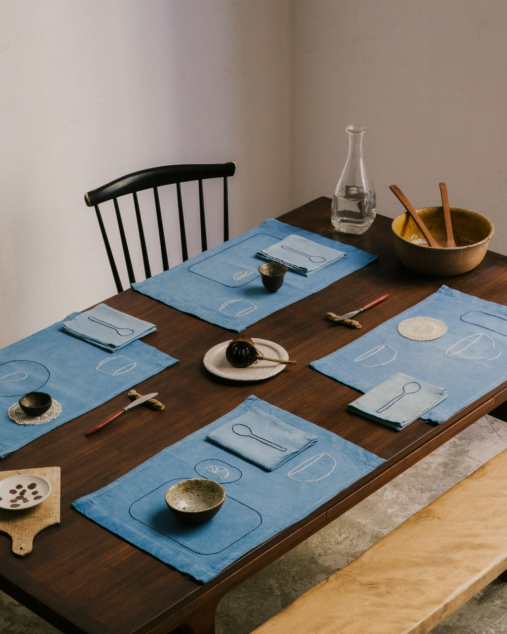 Set de Table Solo Indigo