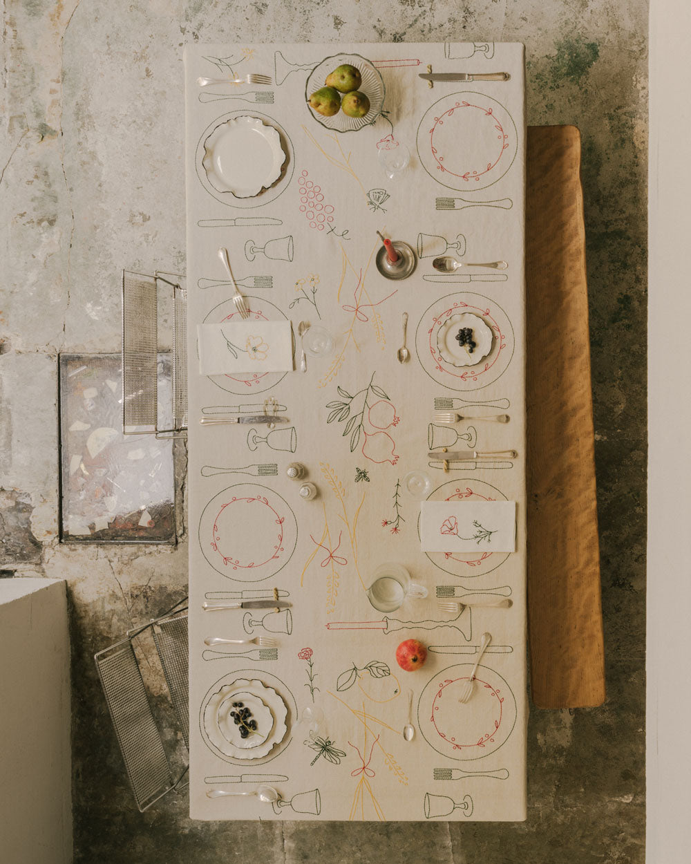 The Wheat Harvest Tablecloth