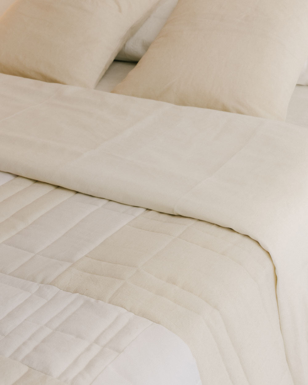 Courtepointe Tartan Bed Cover
