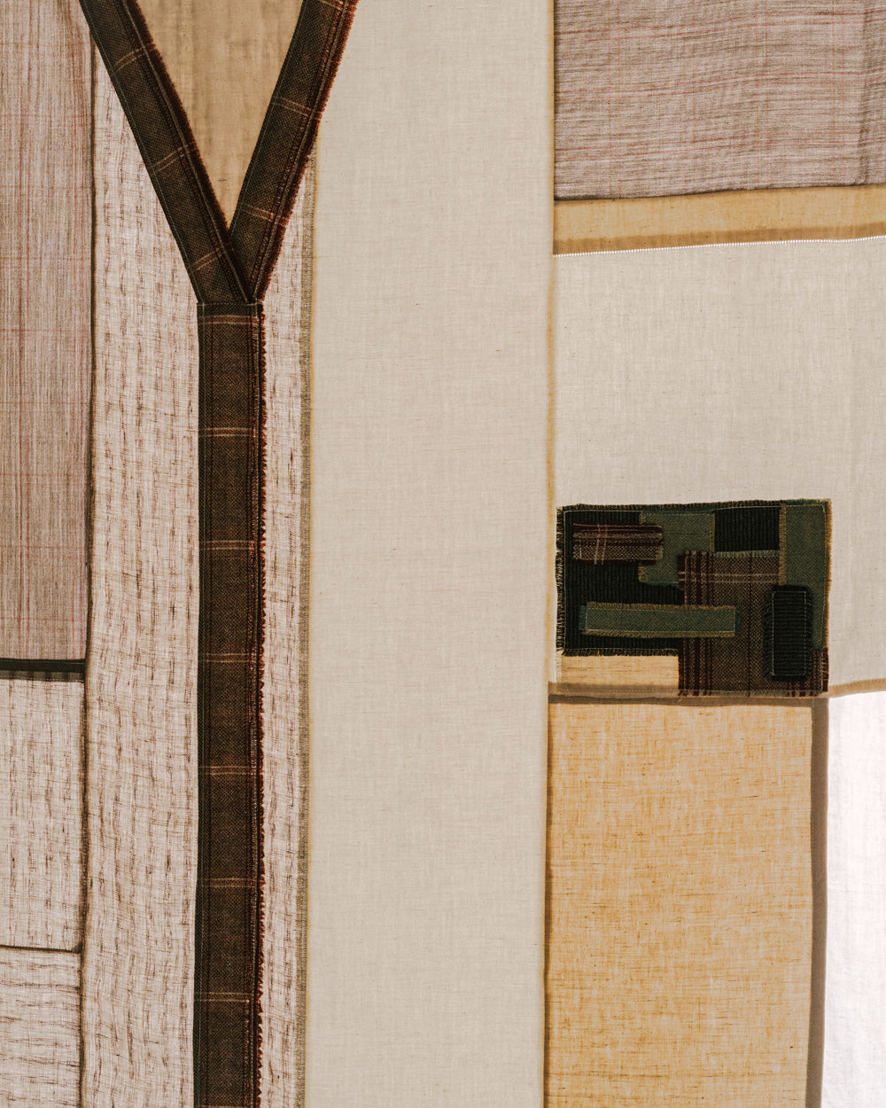 Le Rideau-Kimono "A Well-Dressed Apartment" - Pièce Unique