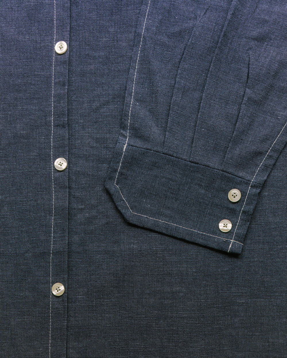 Le Rideau-Chemise Indigo