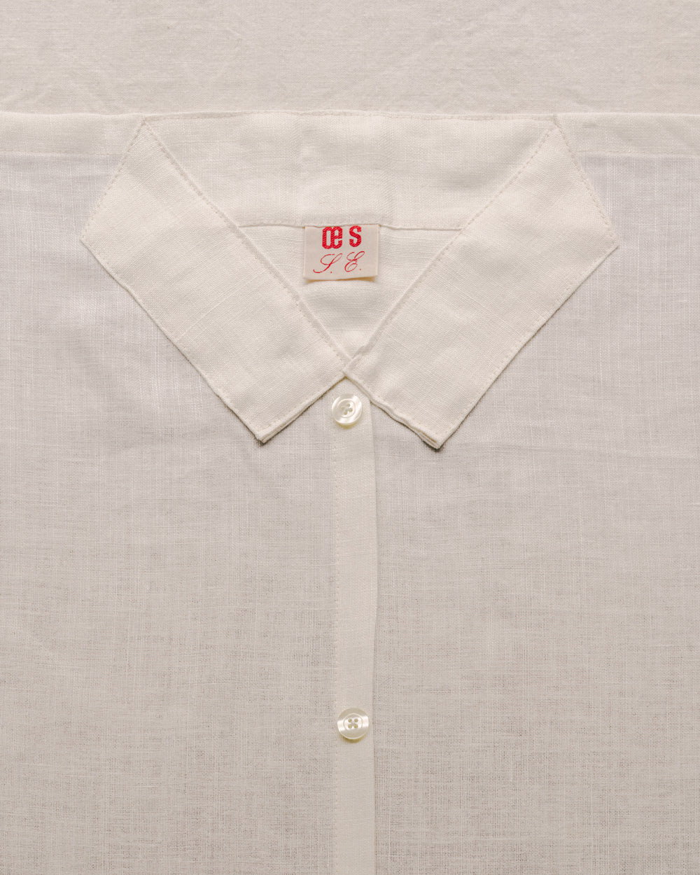Le Rideau-Chemise en Lin