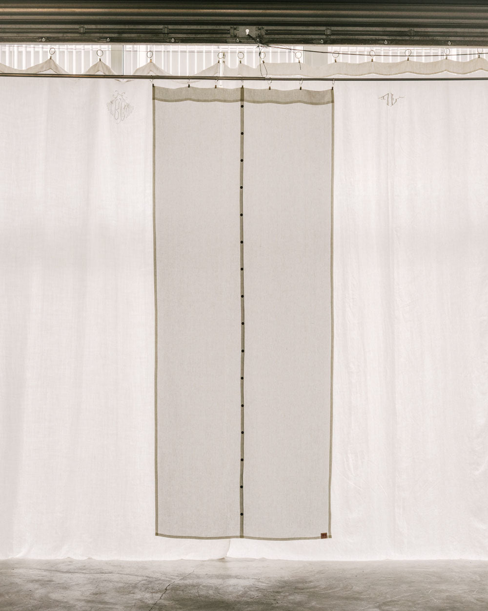 The Buttoned Clothing-Curtain