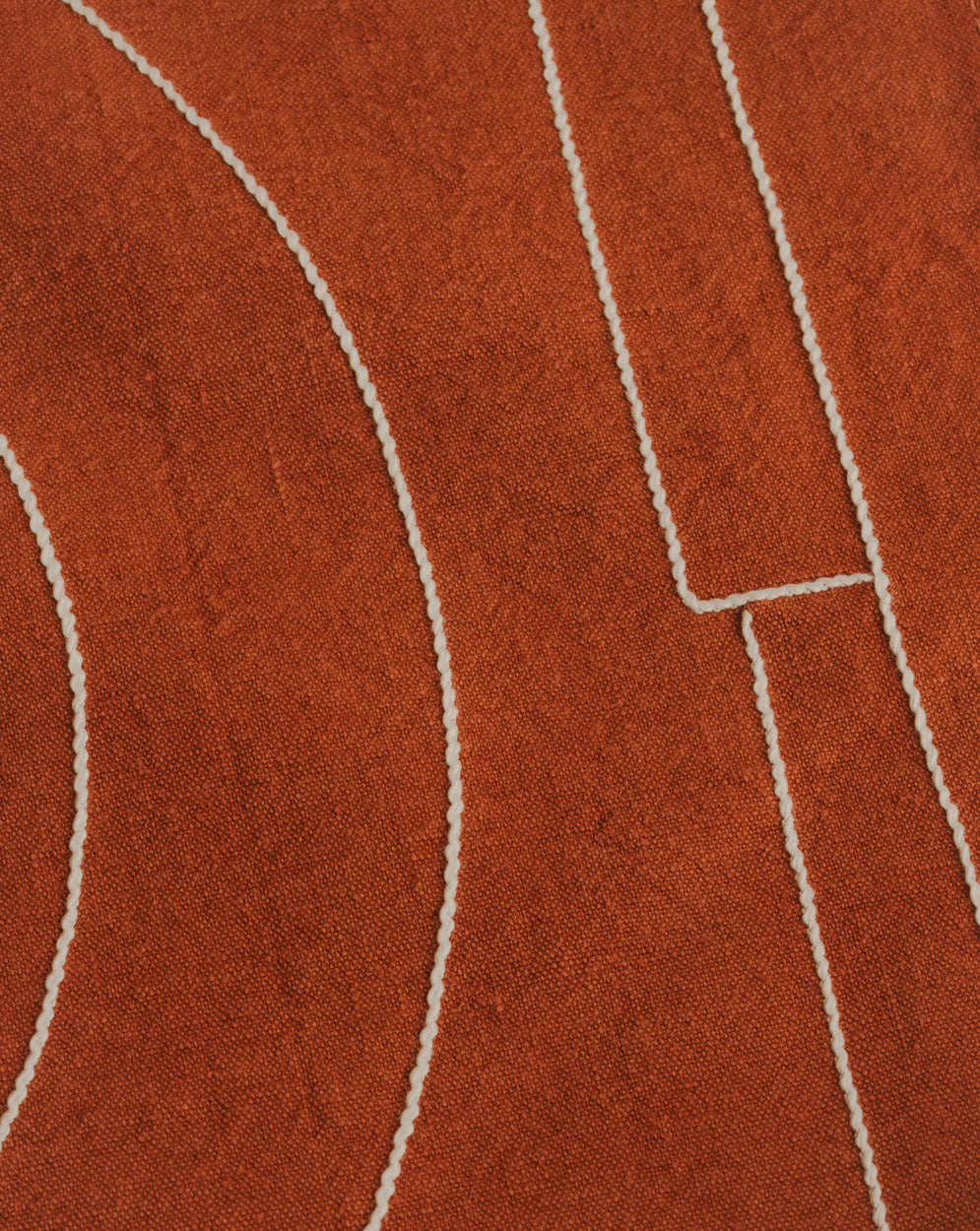 Terracotta Minimalist Solo Placemat