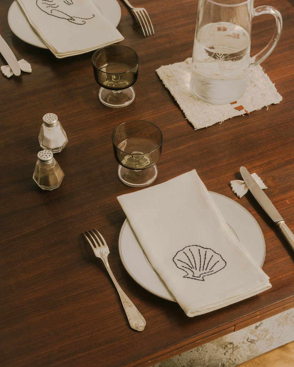 Serviettes Buffet de Fruits de Mer