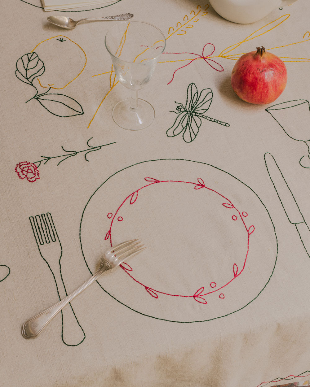 The Wheat Harvest Tablecloth