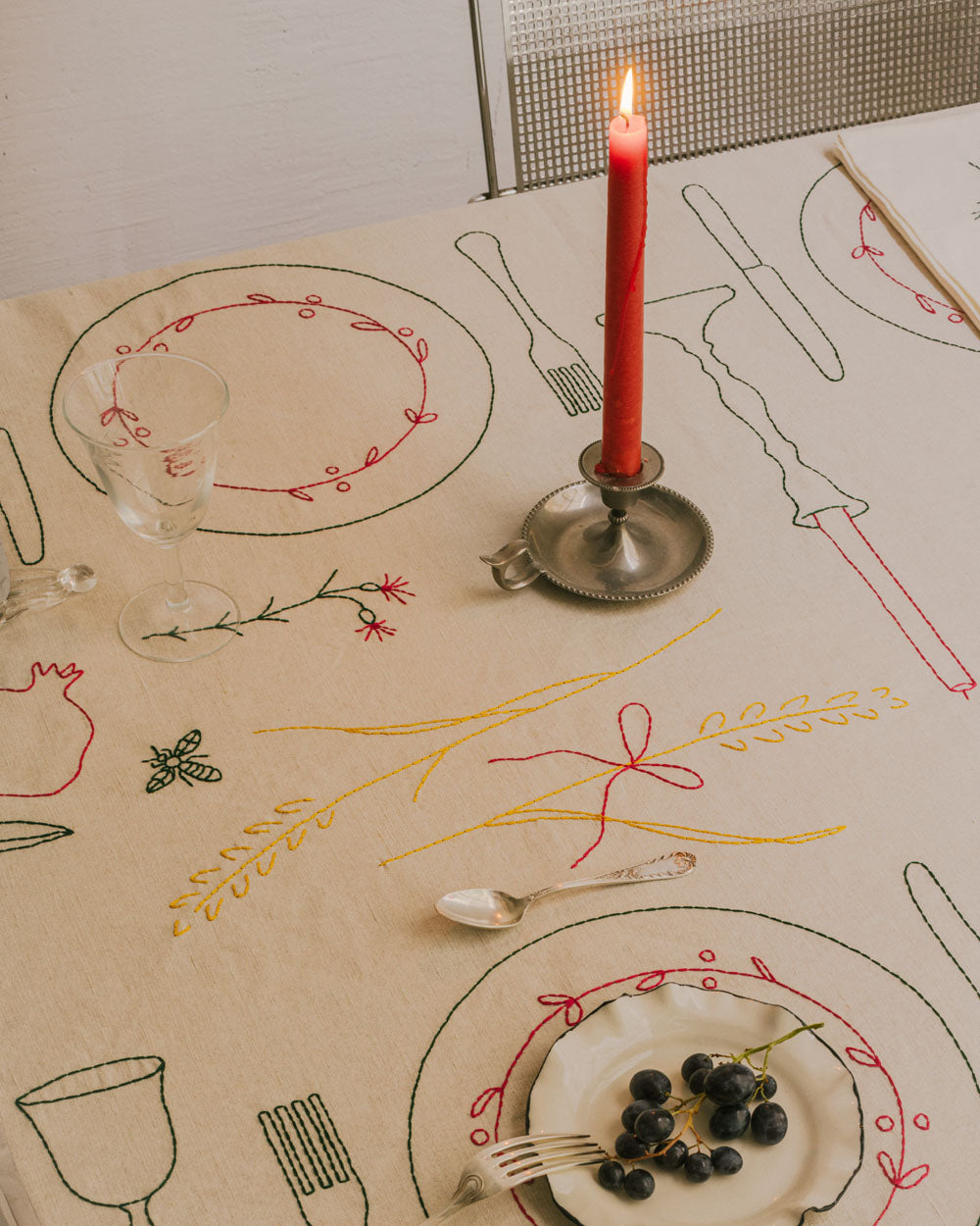 The Wheat Harvest Tablecloth
