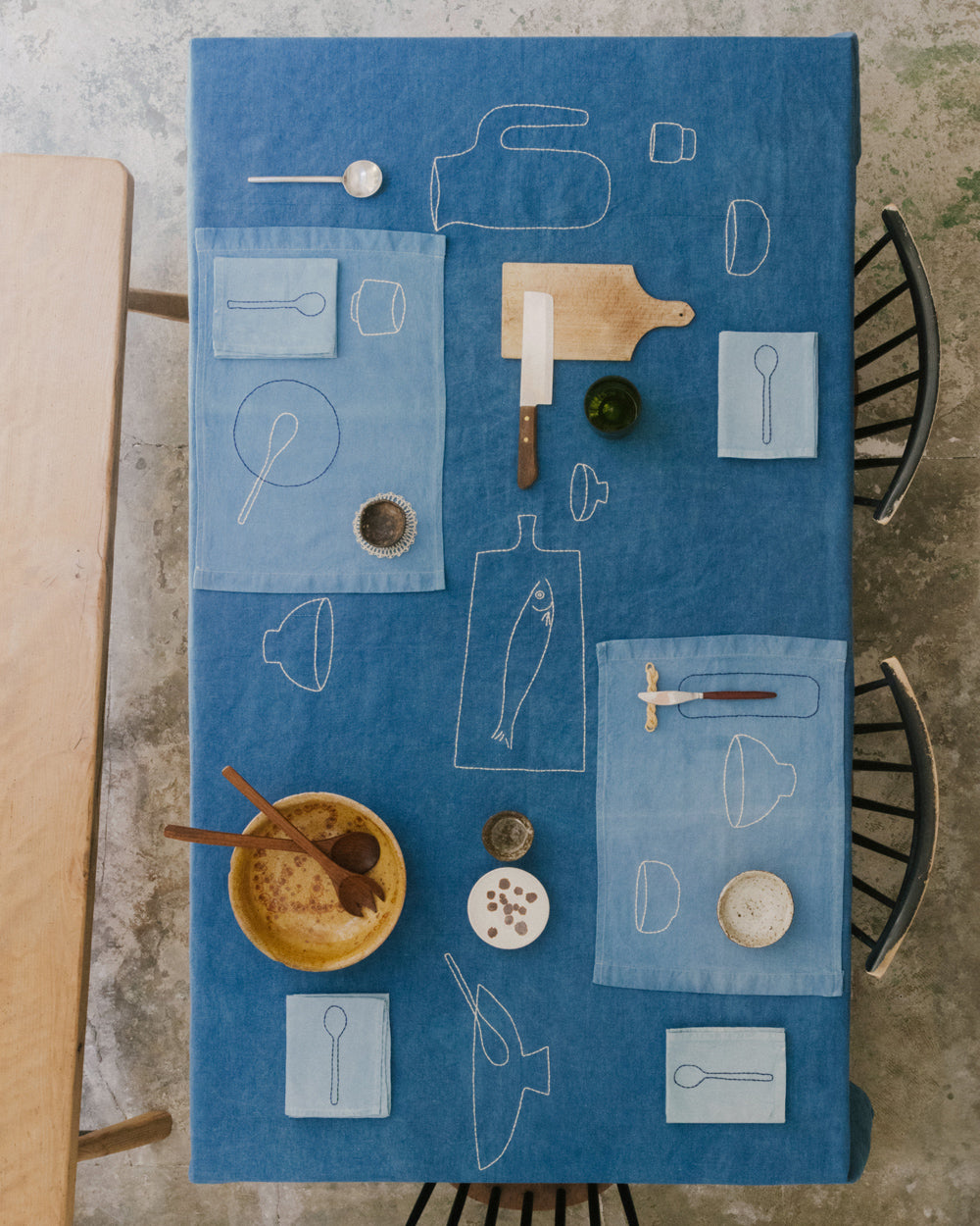 Table au Maquereau Tablecloth