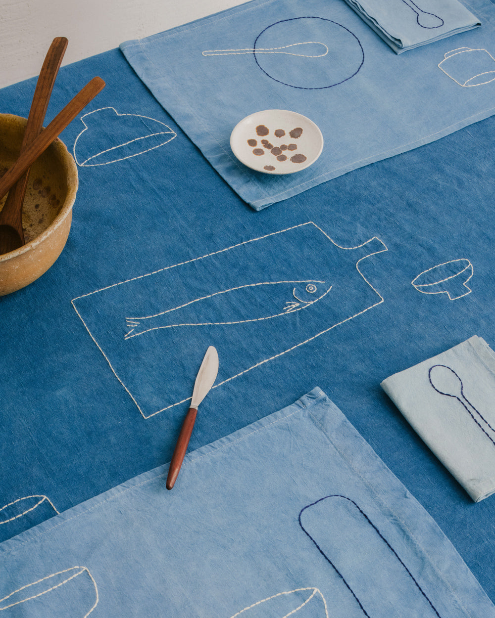 Table au Maquereau Tablecloth