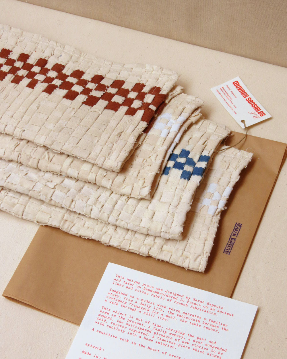 Set de Table Tissage Lirette