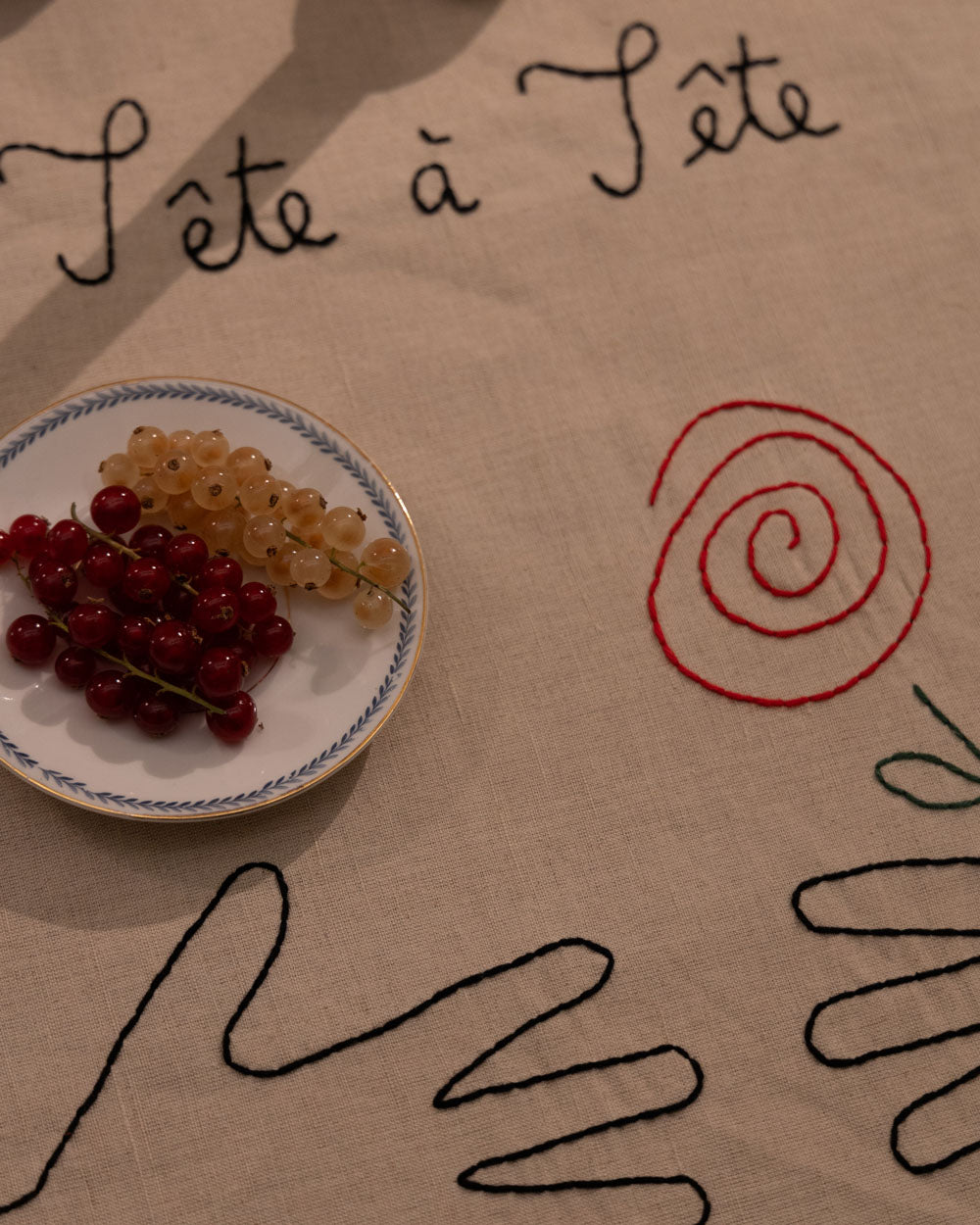 Big Tablecloth "Tête à Tête"