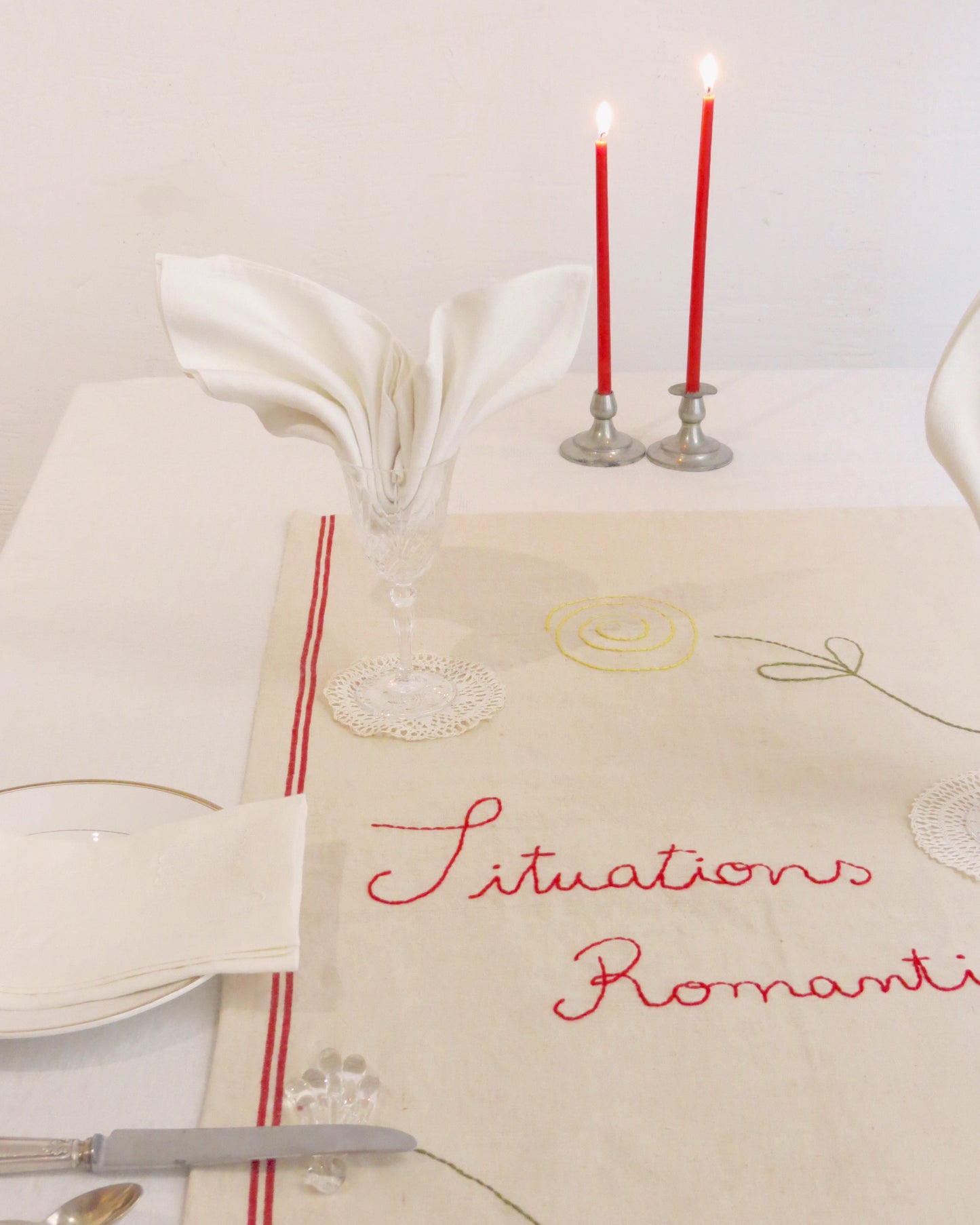 Centerpiece "Situations Romantiques"