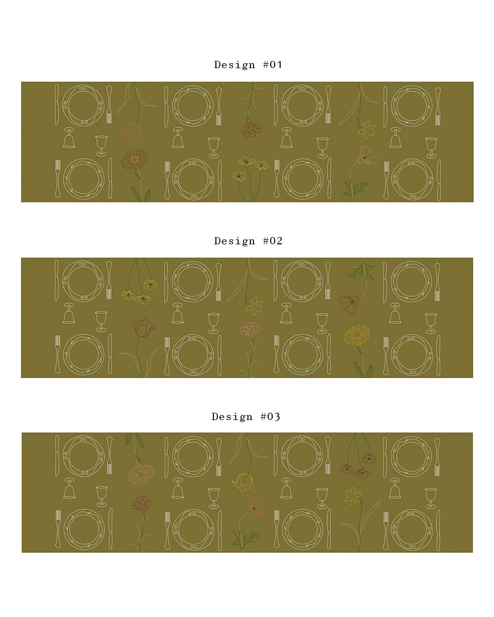 Déjeuner Sur l’Herbe Avec Fleurs Tablecloth