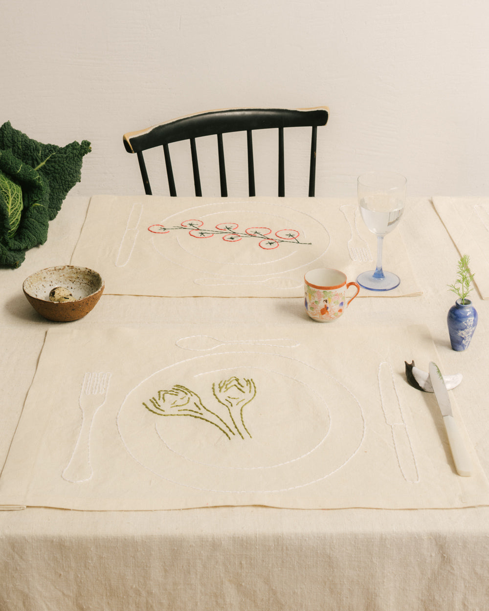 Set de Table Assiettes Légumes