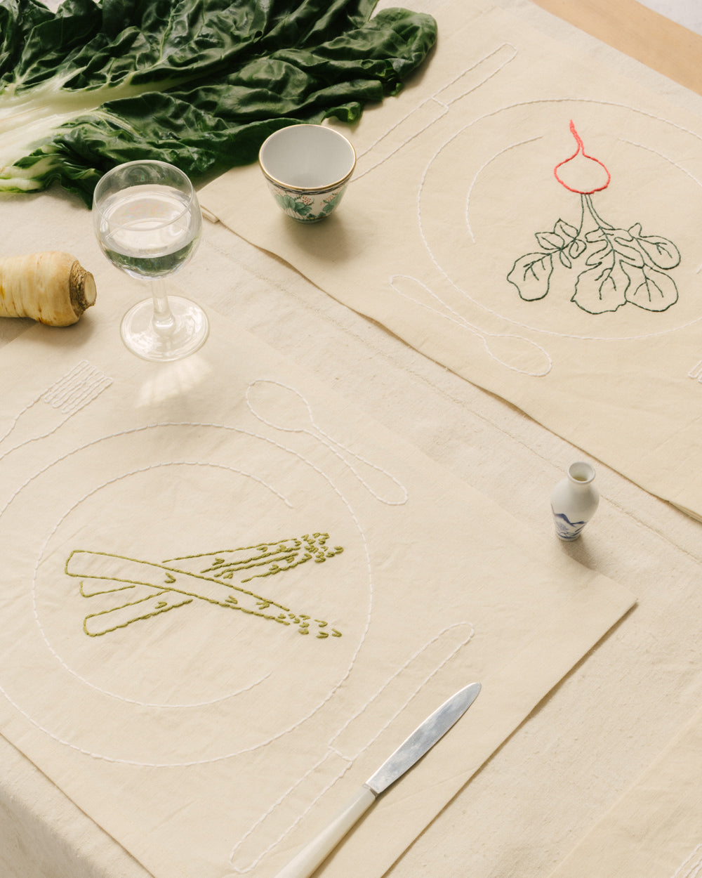 Set de Table Assiettes Légumes