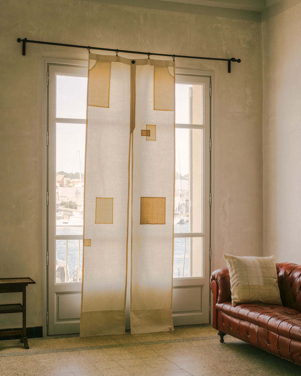 The Patched Pants-Curtain