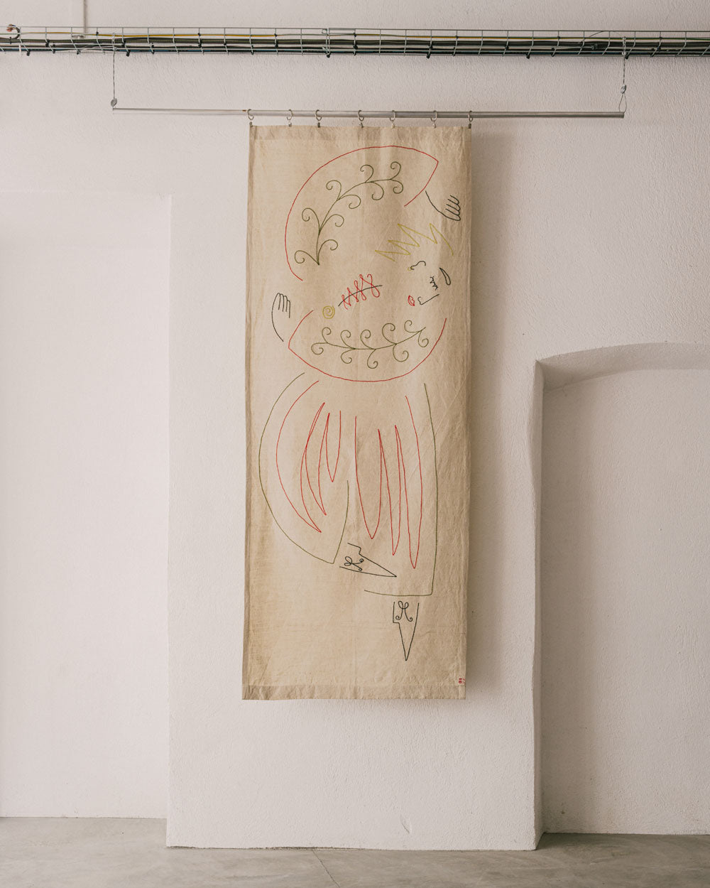 "The Peacock Dance" Tapestry from Situations Romantiques - #04