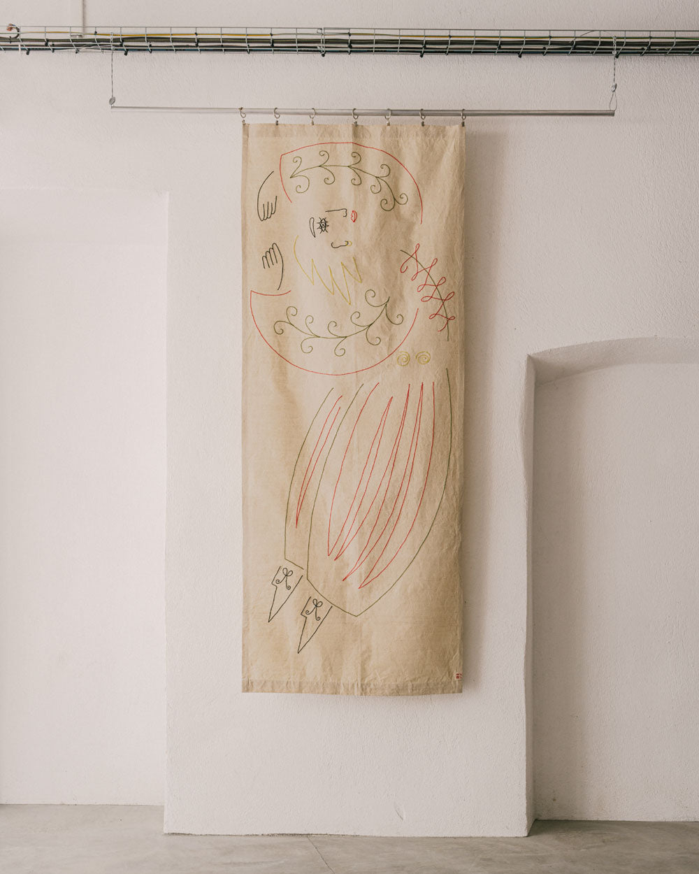 "The Peacock Dance" Tapestry from Situations Romantiques - #03