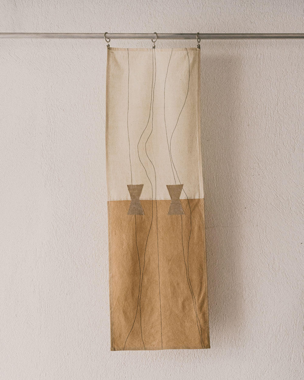 OROS Design x Sarah Espeute "Wood" Duo Placemats -Sepia