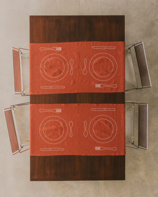 Minimaliste Duo Placemat