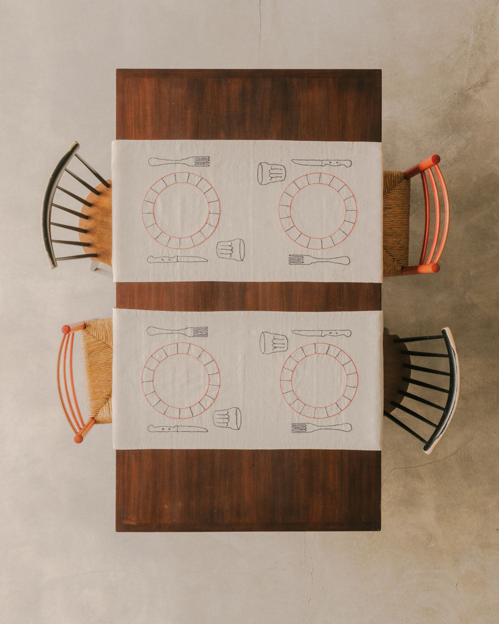 Sets de 2 Duos de Table Basques 