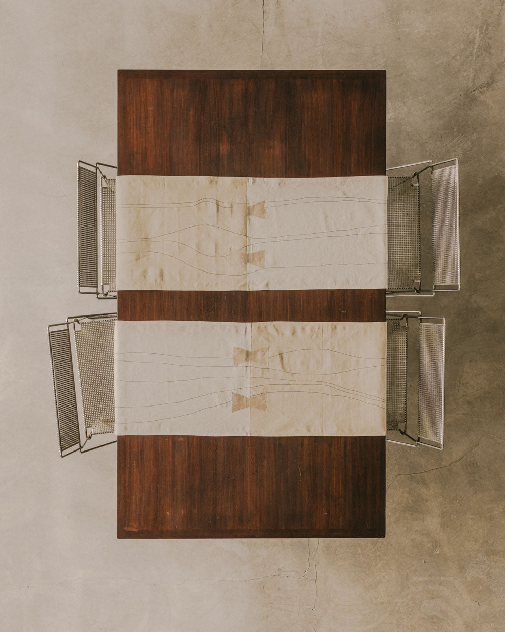 OROS Design x Sarah Espeute "Wood" Duo Placemats - Beige