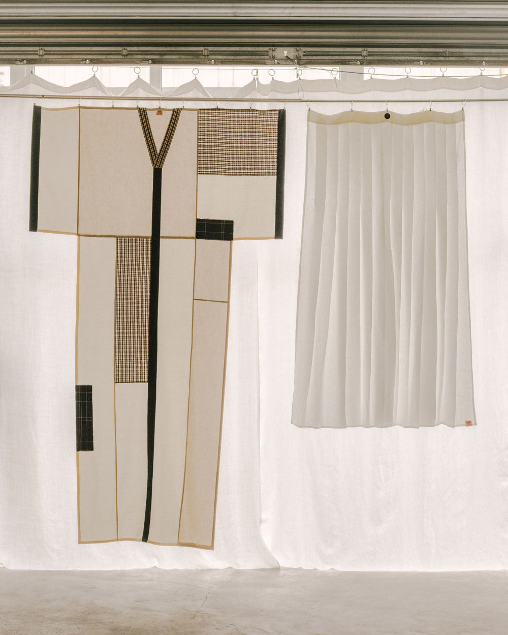 The Pleated Skirt-Curtain