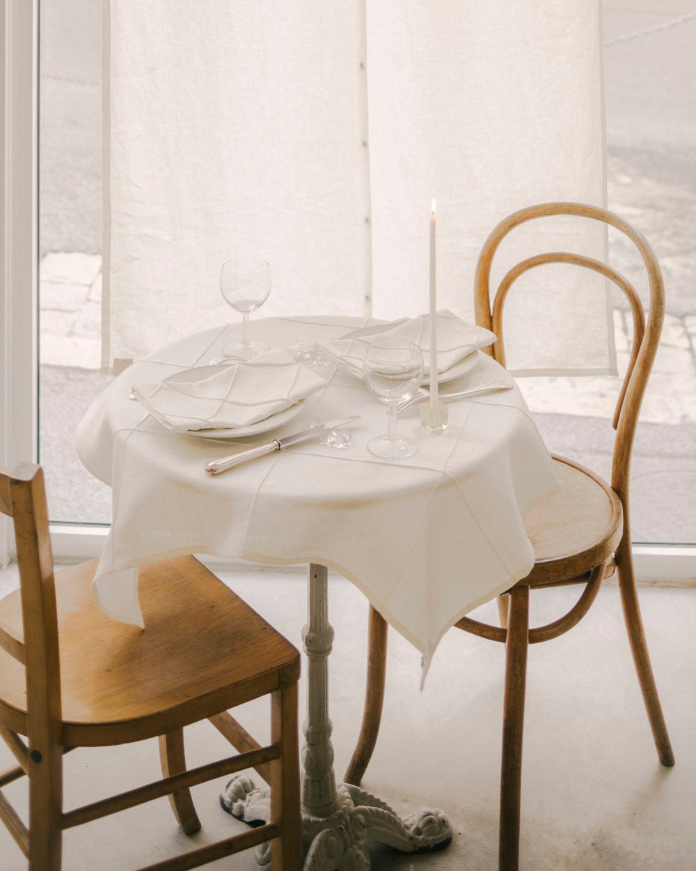 Checkered Pleated Napkin