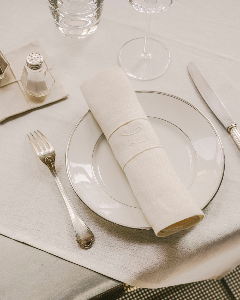 Napkin With Initials