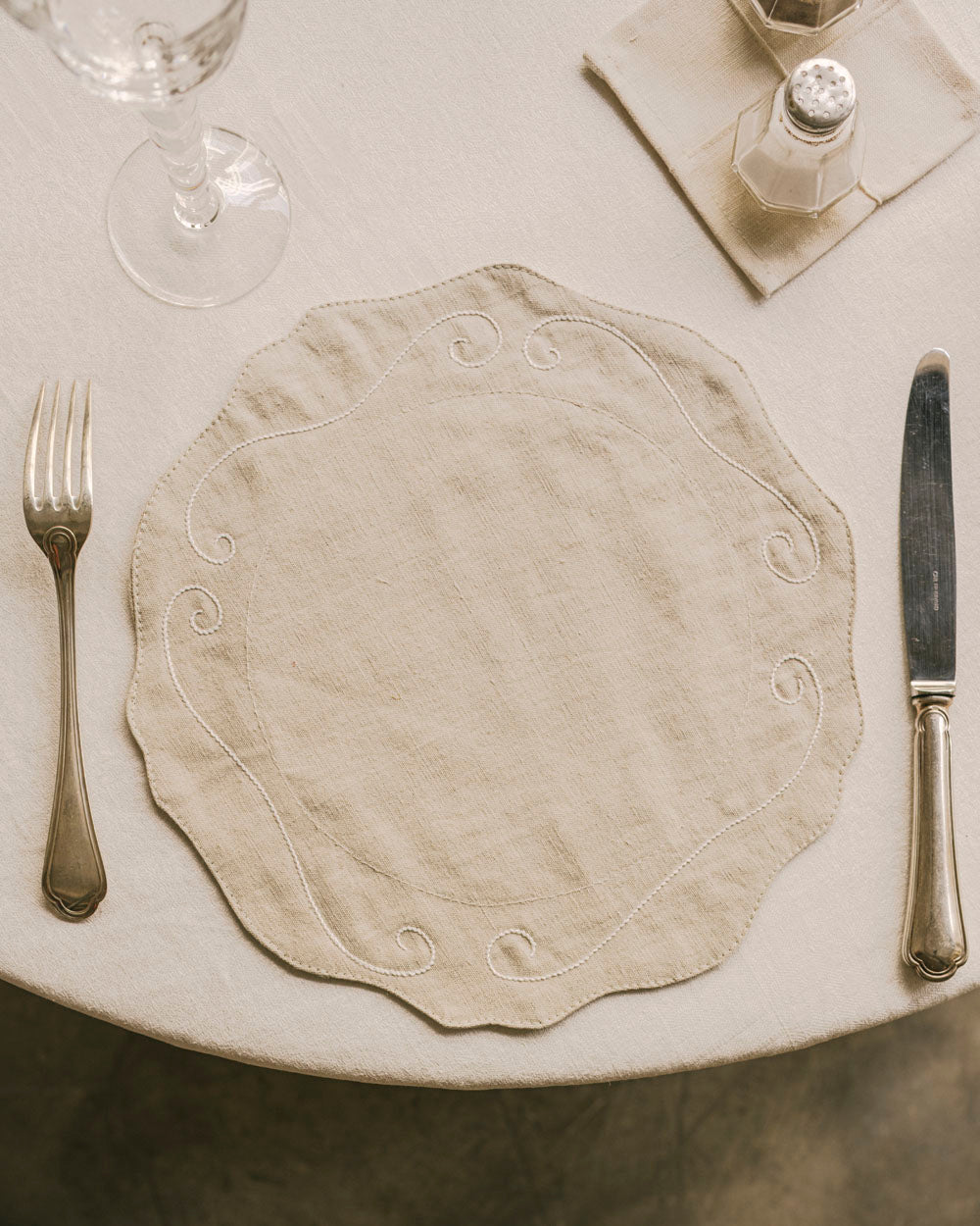 Embroidered Placemat